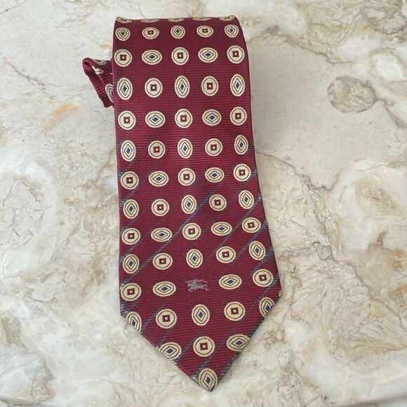 Authentic Burberrys of London 100% Silk Tie - Picture 3 of 8